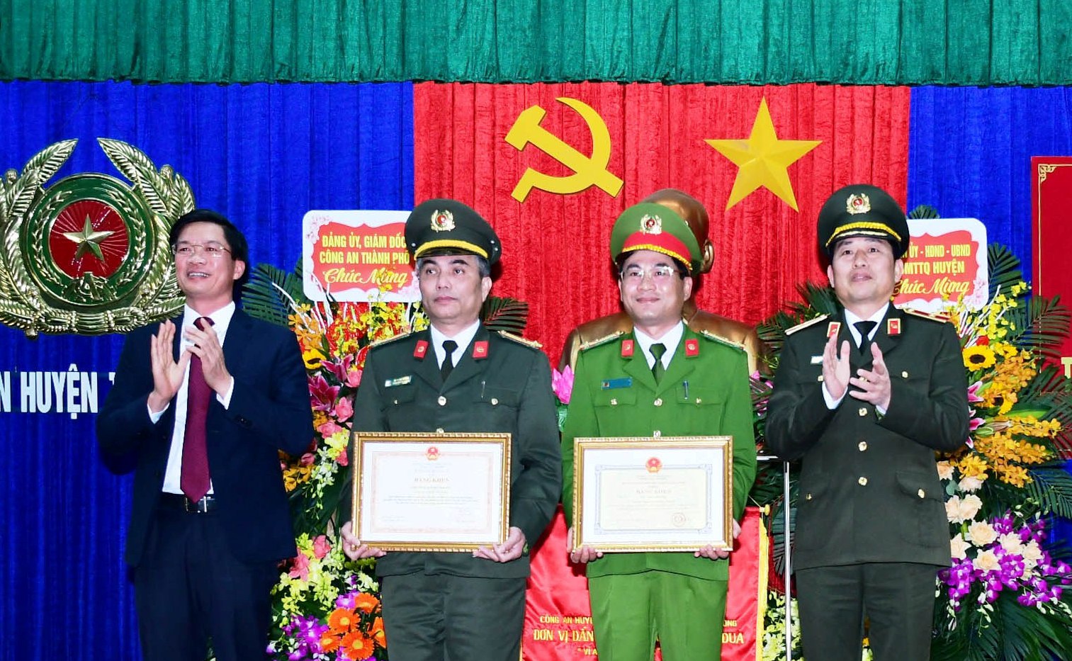 Công an huyện Thủy Nguyên triển khai công tác năm 2021